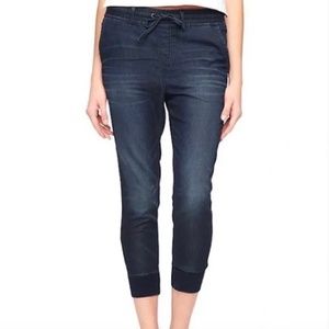 True Religion Arya Five Pocket Jogging Pant Mid Rise Utility Drawstring Jeans S